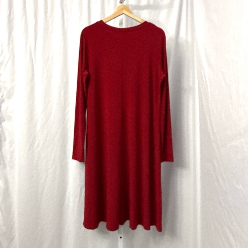 Norma Kamali Red Midi Dress XL NK486101 - Picture 3 of 11